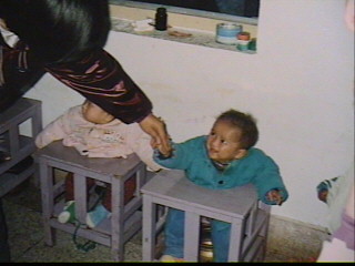 The potty chairs